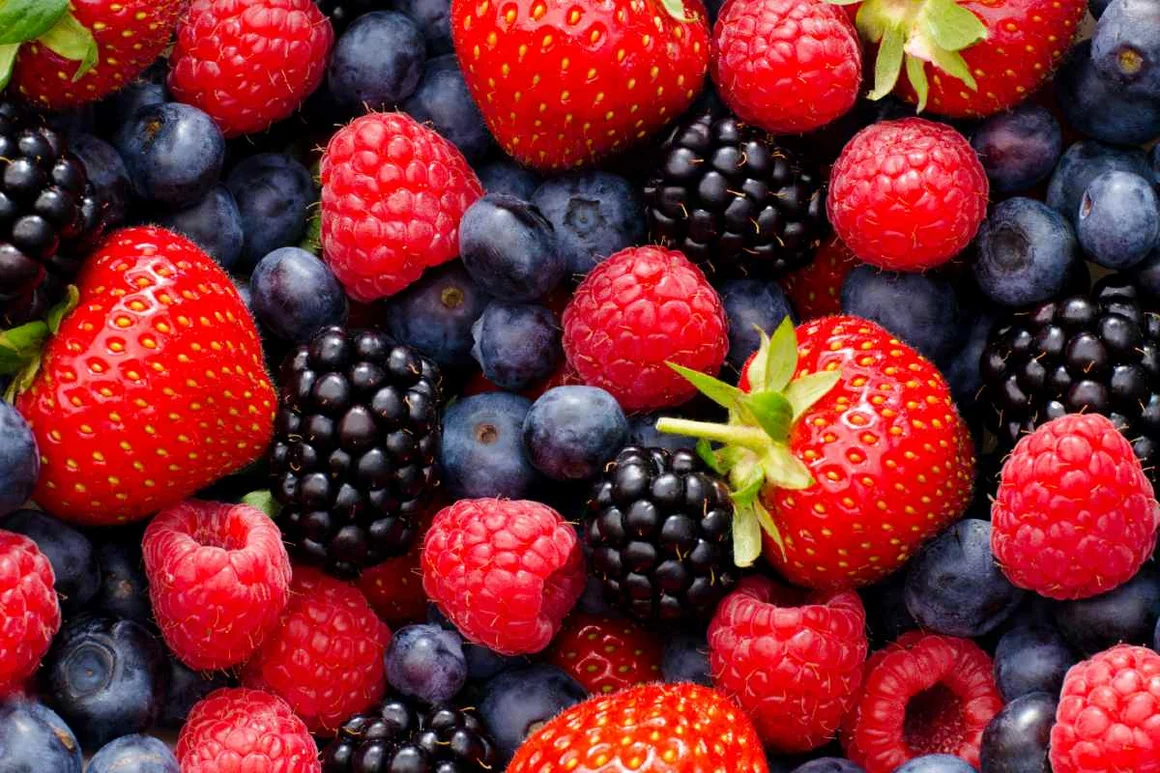 Verschiedene Beerensorten