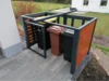 Mülltonnenbox aus Holz