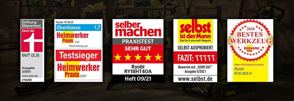 Bestnoten & Testsieger