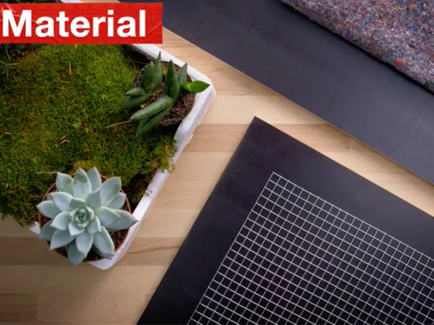 Material für ein Hochbeet