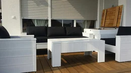 Loungemöbel aus Terrassendielen