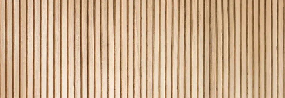 Vertikale Holzlatten