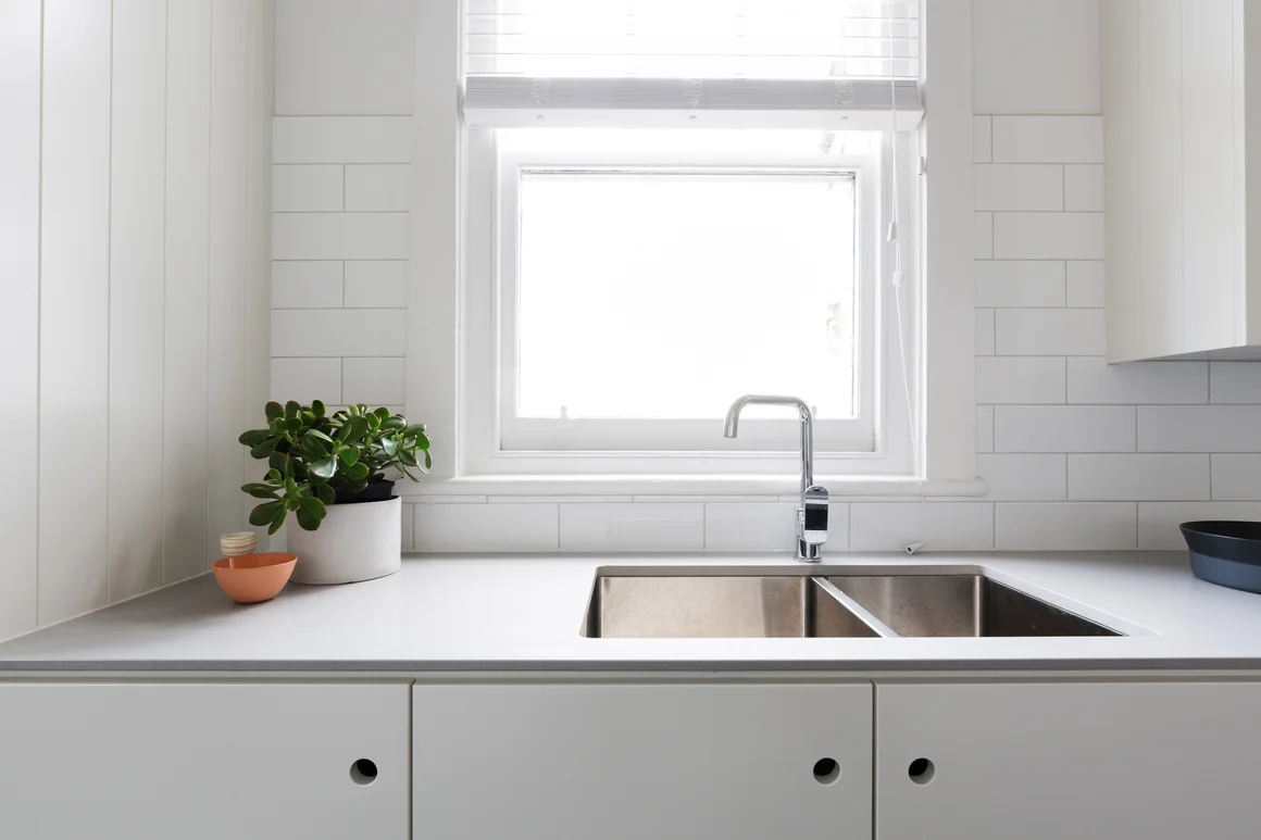 Spüle mit zwei Becken