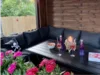 Gemütliche Lounge-Ecke im Garten