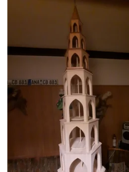 Weihnachtspyramide aus Holz