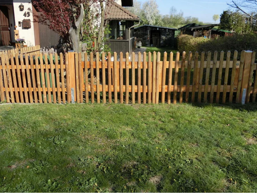 Gartenzaun aus Holz