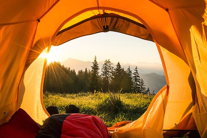 Camping das richtige Zelt