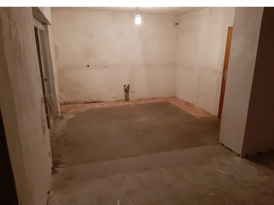 Estrich in einem leeren Raum