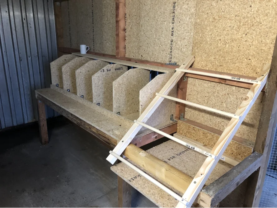 Hühnerstall aus Holz