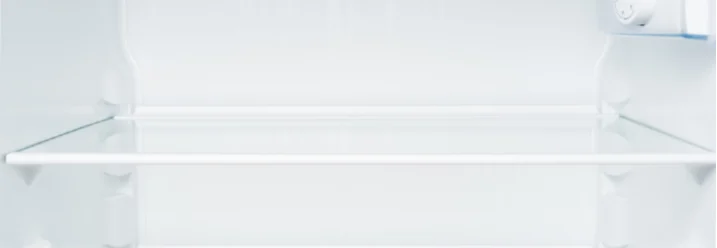 Leerer Kühlschrank