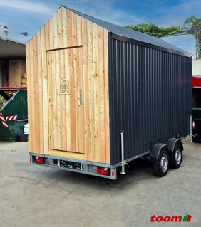 Gartenhaus auf Anhänger