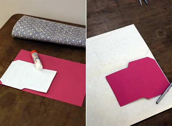 Bastelmaterial für Samentütchen