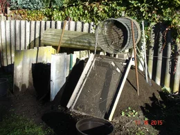 Motorisiertes Kompostsieb