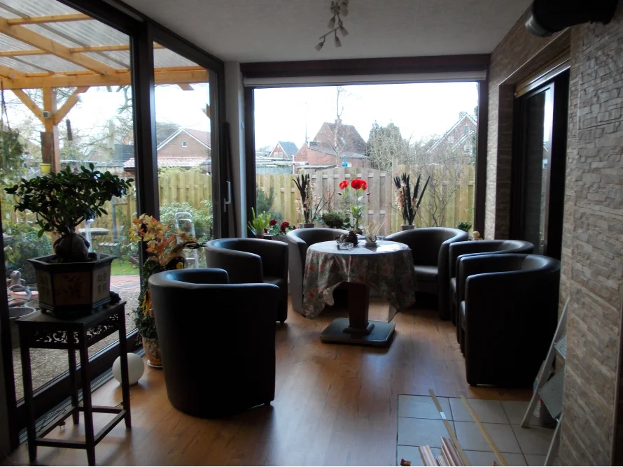 Wintergarten mit Sitzecke
