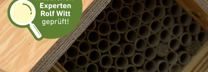 Insektenhotel aus Holz