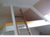 Hochbett mit Holzleiter