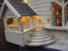 Holzhaus Modell mit Beleuchtung
