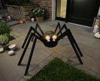 Halloween Spinne auf Terrasse