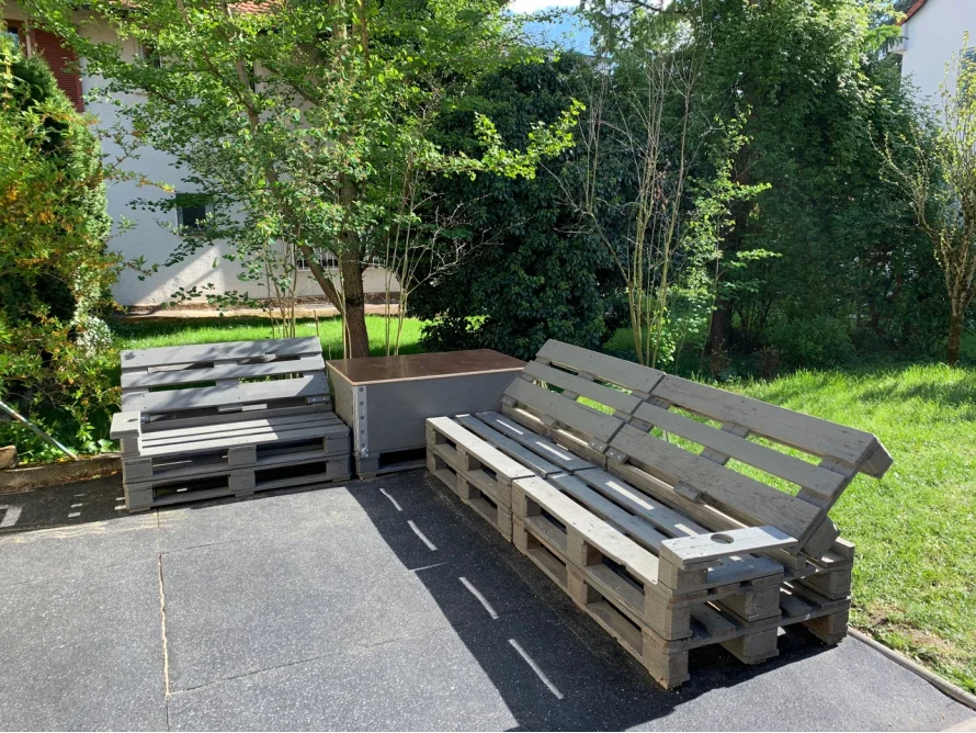 Gartenmöbel aus Paletten