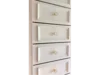 Weiße Kommode mit Schubladen