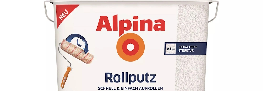 Ein Gebinde Alpina Rollputz