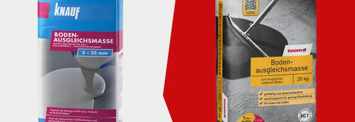 Knauf Bodenausgleichsmasse 20kg oder toom Bodenausgleichsmasse 20 kg