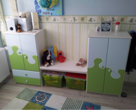 Kinderzimmermöbel im Puzzlelook