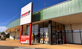 Foto der Außenfassade des toom in Hanau