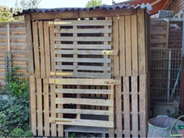 Gartenhaus aus Paletten