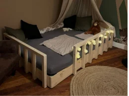 Kinderbett mit Rausfallschutz