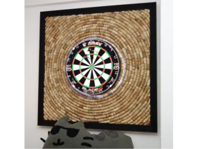 Wandschutz für Dartscheibe