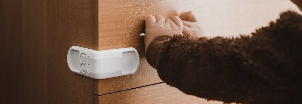 Kindersicherung an Schublade