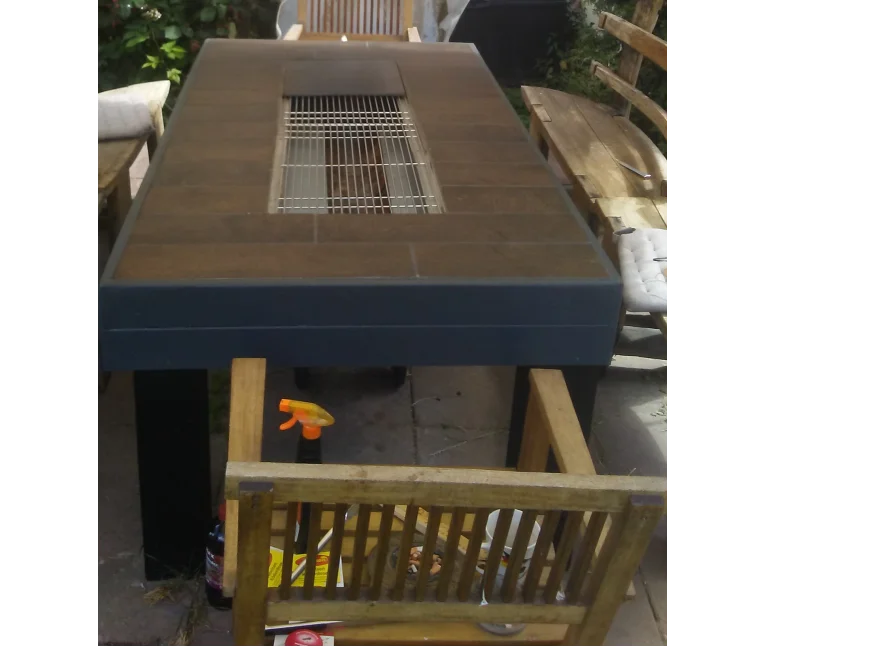 Grill-Raclette-Tisch