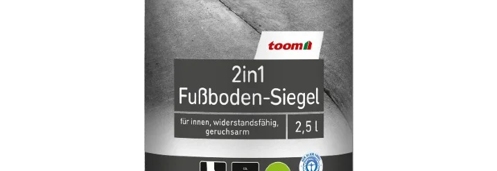 Eine Dose Fußboden-Siegel