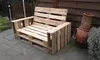 Gartenbank aus Paletten