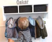 Garderobe für Oskar