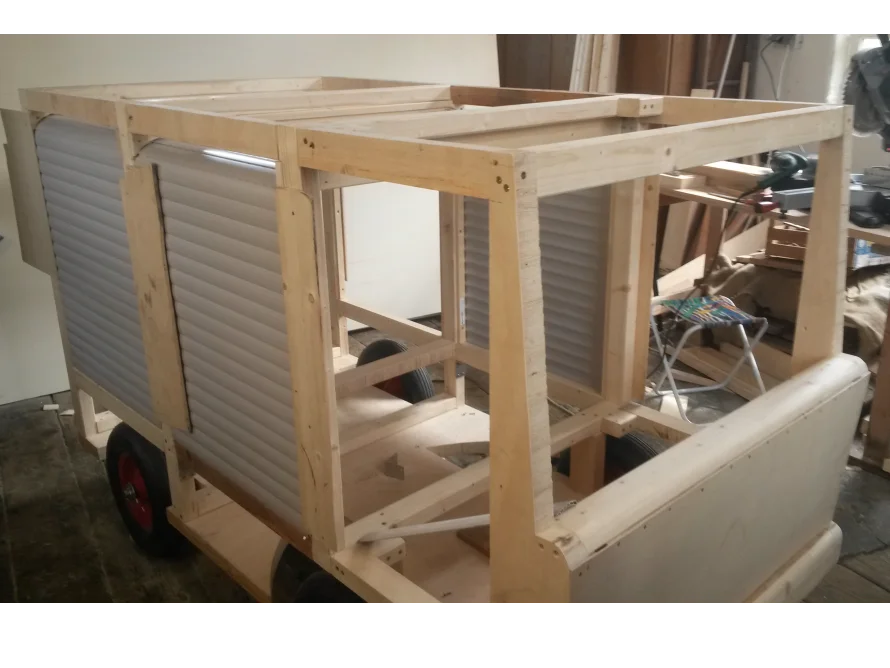 Feuerwehrauto für den Vatertag