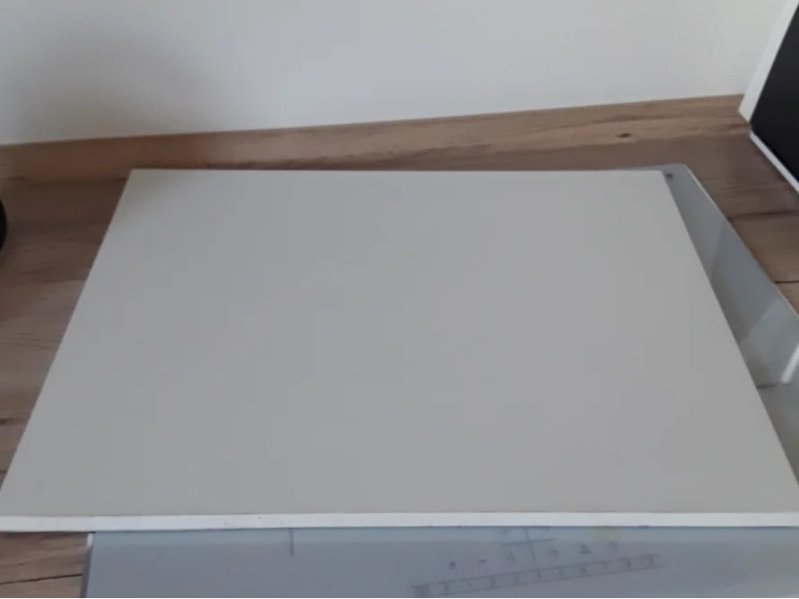 Leere weiße Fläche