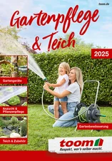 toom Katalog Gartenpflege und Teich 2025