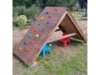 Kletterpyramide Holz