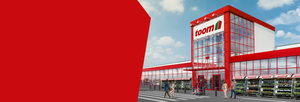 toom Baumarkt von außen 