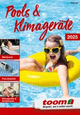 toom Katalog Pools und Klimageräte 2025