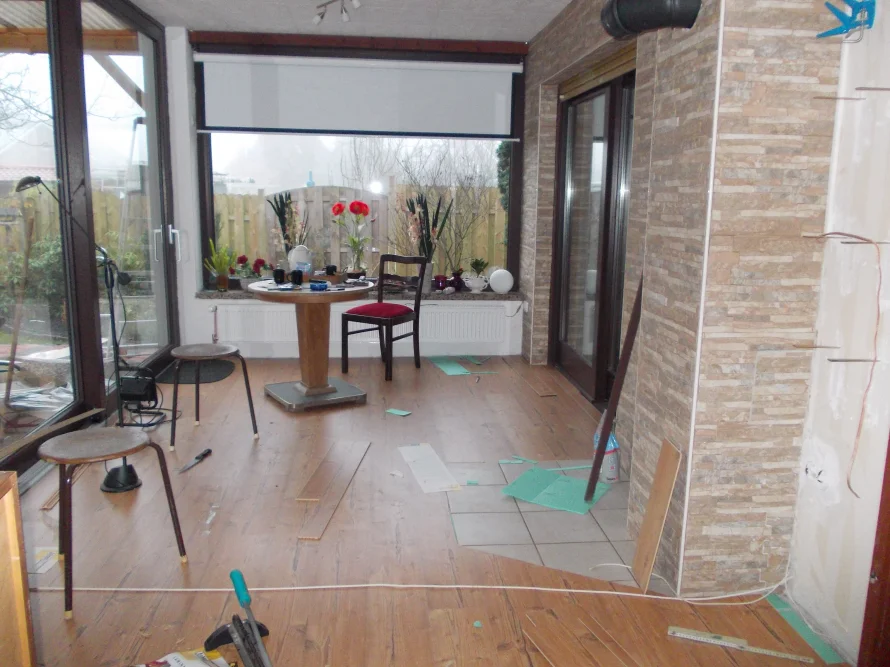 Verlegung von Laminat