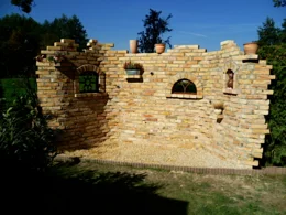 Sichtschutz aus Ziegel