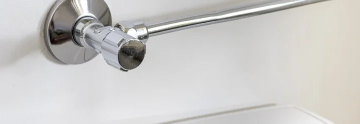 Eckventil für eine Toilette