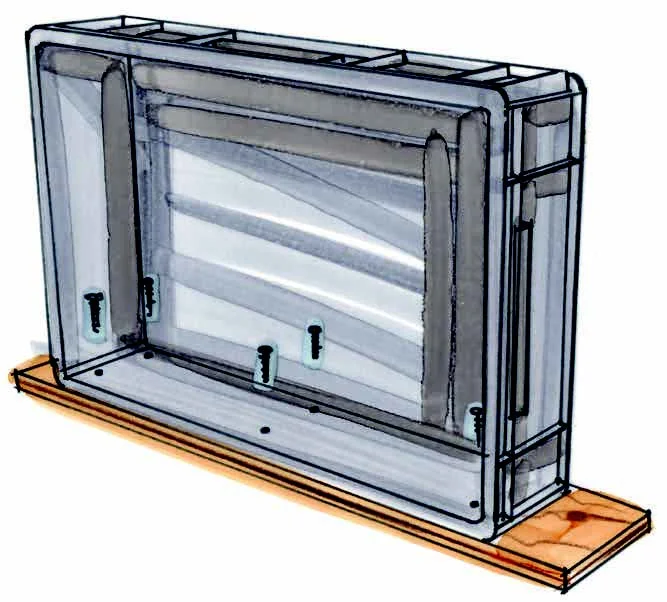 Wurmkomposter aus Holz