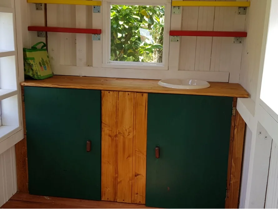 Spielküche im Gartenhaus