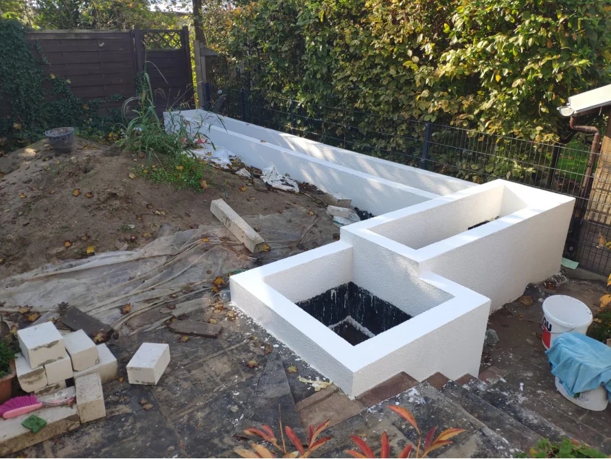 Fundament für Hochbeet