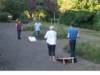 Cornhole-Toss - Spielbrett