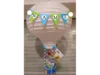 Geschenk zur Geburt in Form eines Heißluftballons